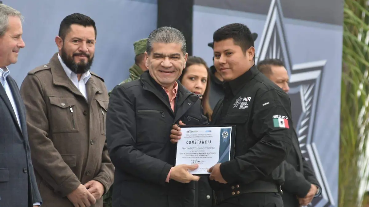 03 Se gradúan 269 nuevos policías en Coahuila